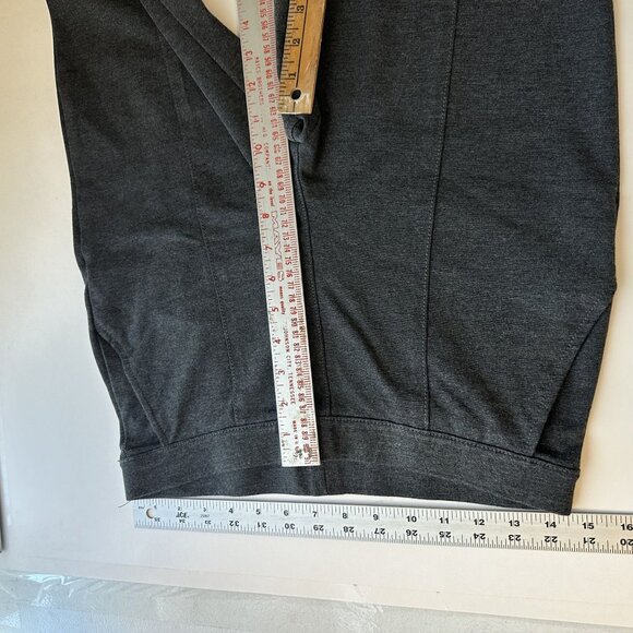 Erika Womens Charcoal Gray Pants Small Career Business Slacks Stretch Pockets - Picture 4 of 9